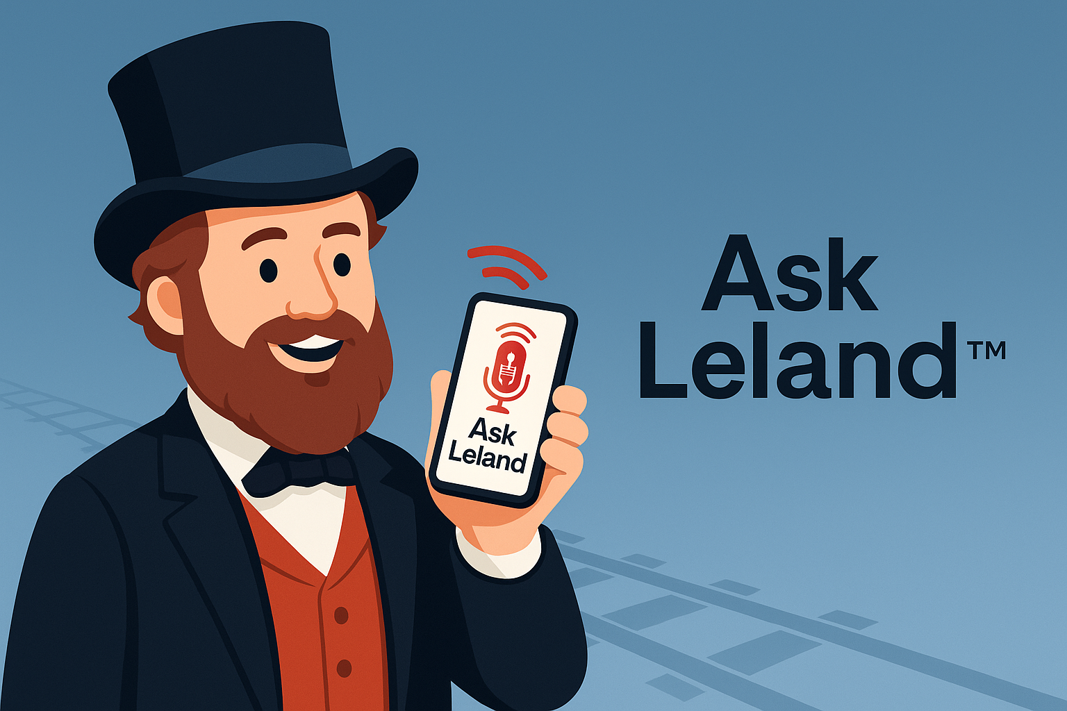 Ask Leland voice assistant interface
