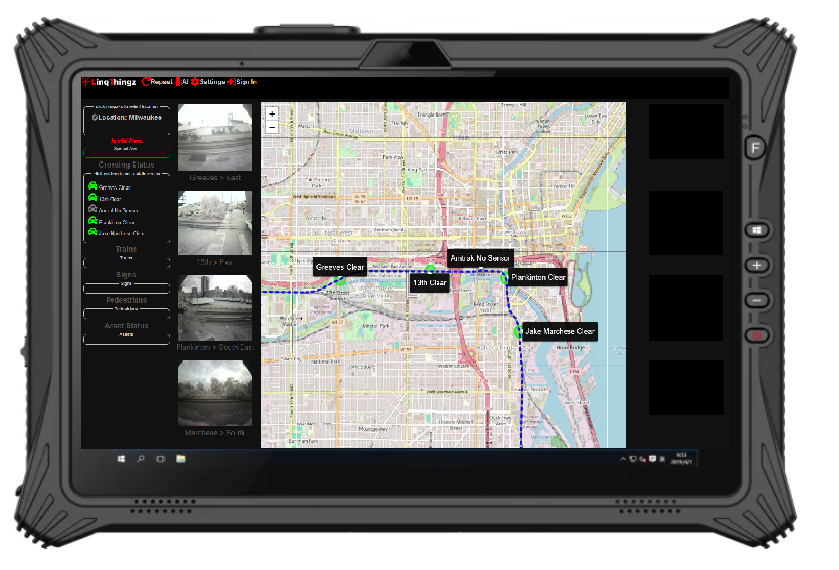 MDC tablet application